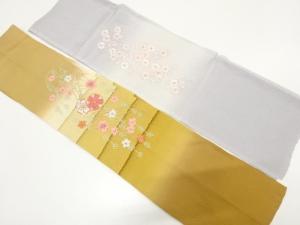 アンティーク　刺繍半衿　2枚セット